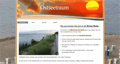 Desktop Screenshot of ostseetraum.flottesocke.de