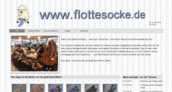 Desktop Screenshot of flottesocke.de